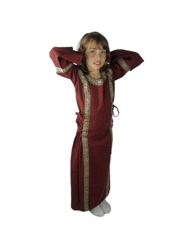 Vestido medieval para niñas