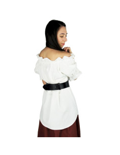Blusa medieval manga corta
