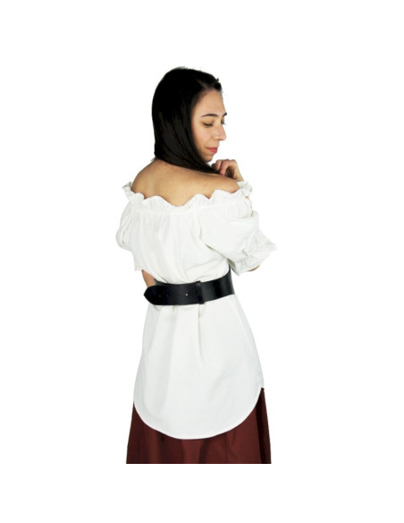 Blusa medieval manga corta