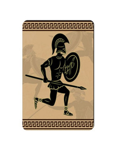 Fleksibel Spartan Warrior Magnet