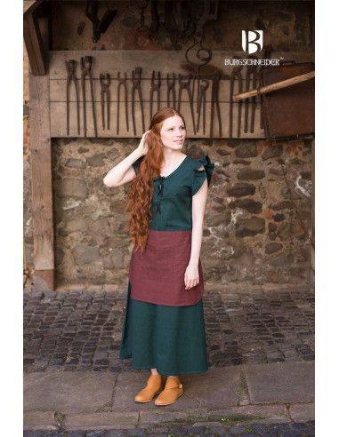 Agga Grünes Mittelalterkleid für Frauen