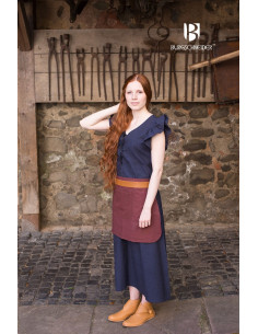Vestido Medieval Mujer Agga Azul