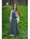 Túnica Medieval Mujer Albrun en Lana Gris