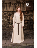 Túnica Medieval Crema Manga Larga