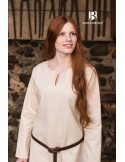 Túnica Medieval Crema Manga Larga
