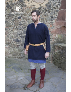 Mittelalterliche Tunika Lodin, blau 2