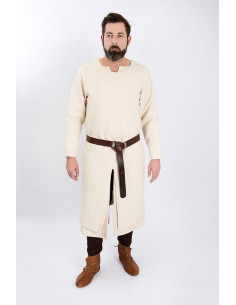 Túnica Medieval Arnaud, Crema