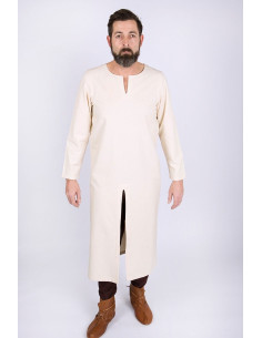 Gilbert middelaldertunika, creme