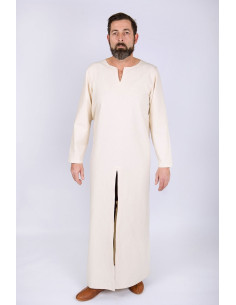 Bernard middelaldertunika, creme 2