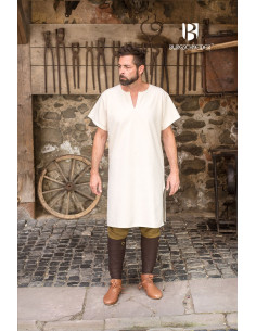 Snorri middelaldertunika, creme