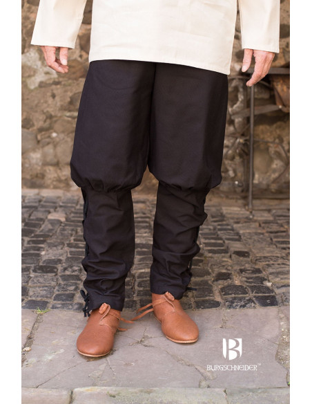 Wigbold Mittelalterhose, schwarz