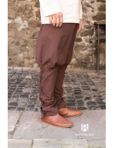 Wigbold Mittelalterhose, braun 2