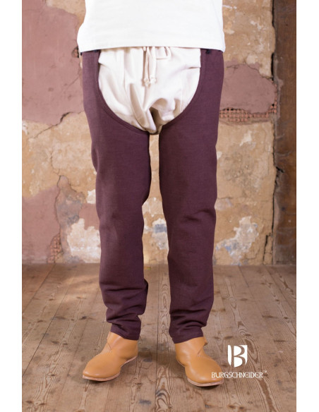 Pantalones medievales Brandolf, marrón Pantalones medievales Brandolf, marrón