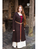 Brial Medieval Aslaug Marrón en Lana