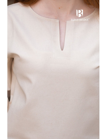 Naturlig middelaldertunika Greta