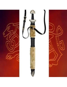 Schwert des Wikingerkönigs mit Scheide (96 cm)