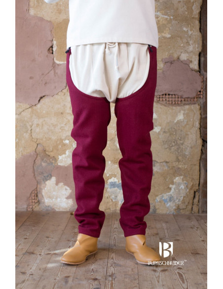 Bernulf Wollen Benen, bordeaux