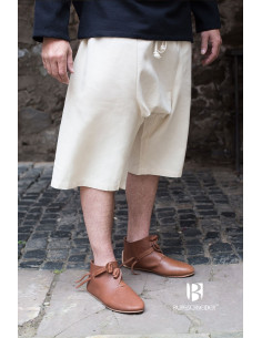 Gisbert middelalderlige ridebukser, creme 2