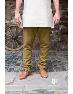 Pantalones medievales Thorsberg, mostaza
