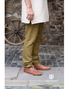 Pantalones medievales Thorsberg, mostaza 2