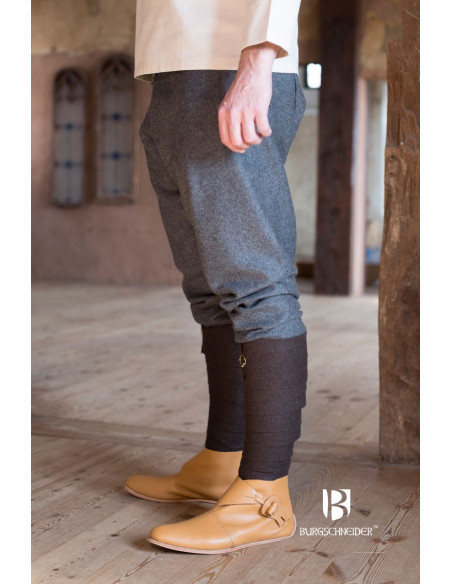 Pantalones medievales Thorsberg, gris oscuro