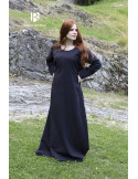 Túnica medieval Freya, negro