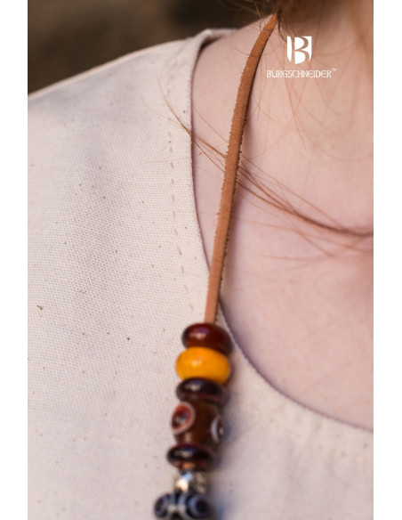 Túnica medieval Freya, crema