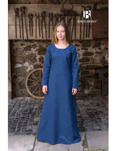 Túnica medieval Freya, azul