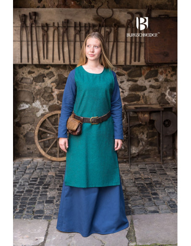 Túnica medieval Freya, azul