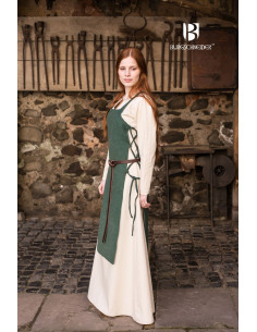 Gyda Green Cotton Surcoat 2
