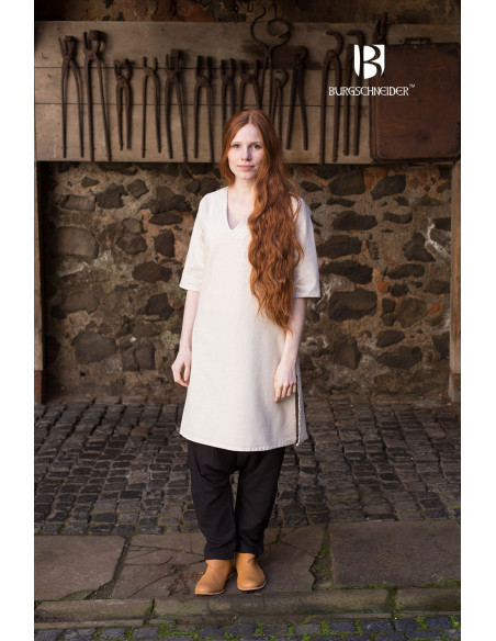 Middeleeuwse tuniek Lagertha korte mouw