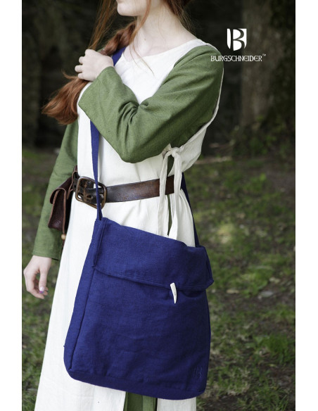 Ehwaz mittelalterliche Tasche, Hornverschluss