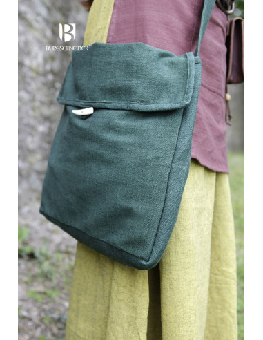 Ehwaz Mittelalter Tasche, Hornverschluss