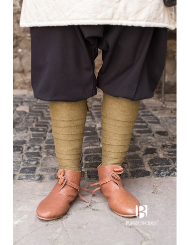Mittelalterliche Socken mit Aki-Faden