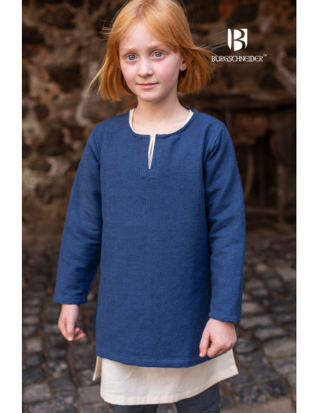 Túnica medieval para niños, Eriksson azul