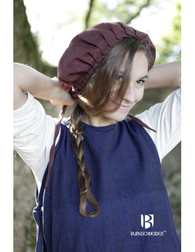 Middeleeuwse baret vrouw