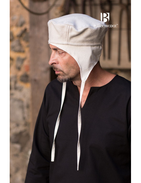 Hugo middelalderhat, creme