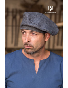 Gorro renacentista Harald, gris