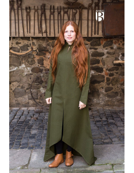Ranwen mittelalterliche Tunika, olivgrün
