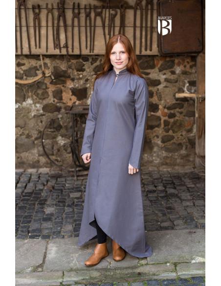 Túnica medieval Ranwen, gris