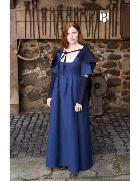 Frida armwarmers mouwen in blauw