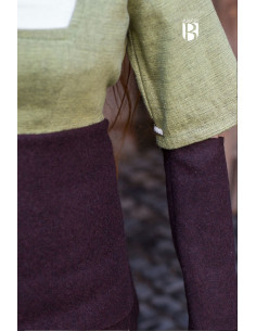 Frida armwarmers mouwen in bruin 2