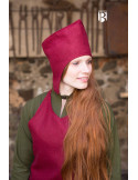 Sombrero de mago Adis, lana roja