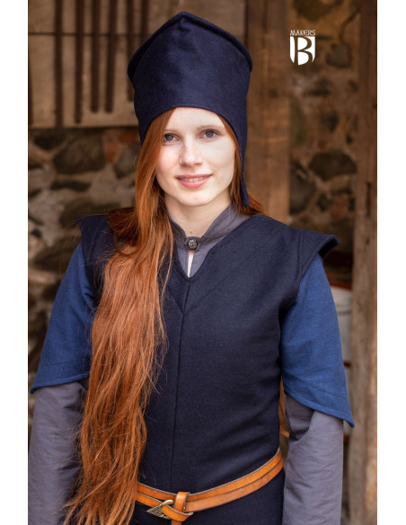 Vaarwel tovenaarshoed, blauwe wol