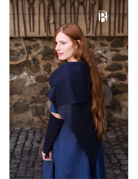 Delantal-bufanda medieval Bertrude