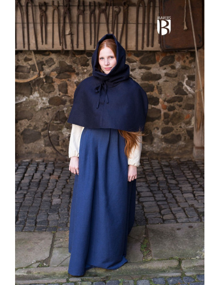 Gugel Curt lavet af uld