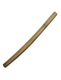Wakizashi Shirasaya Marto madera oscura