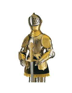 Marto gegraveerd pantser, 61 cm. 2