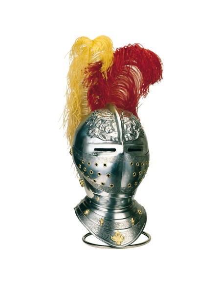 Gemeißelter mittelalterlicher Helm, Marto