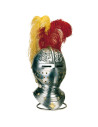 Gebeitelde middeleeuwse helm, Marto